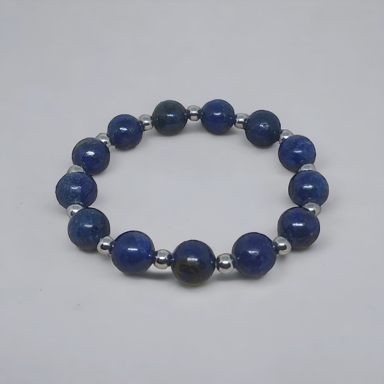 Elastyczna bransoletka z Lapis Lazuli