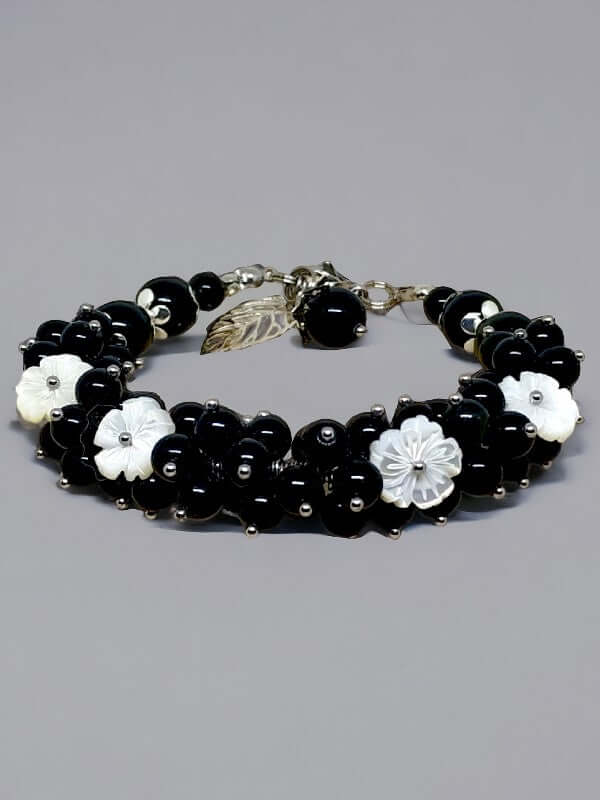 Bransoletka handmade z kamieni naturalnych