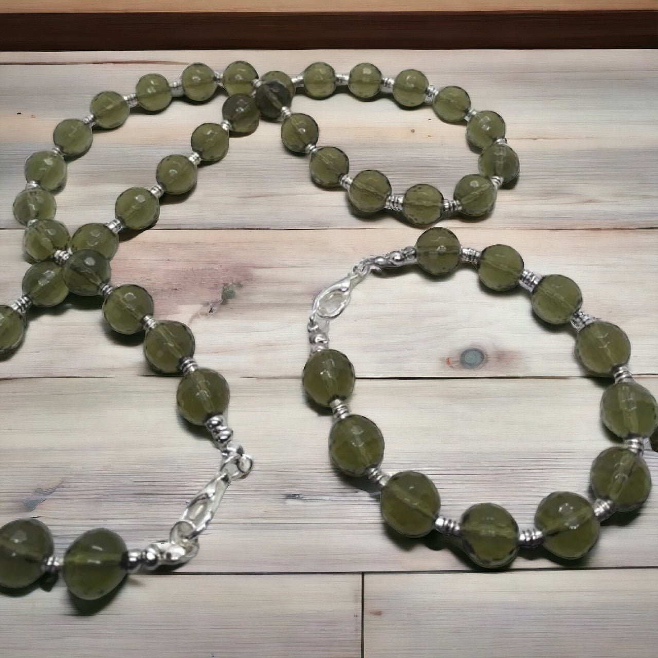 Biżuteria handmade z kwarcu dymnego