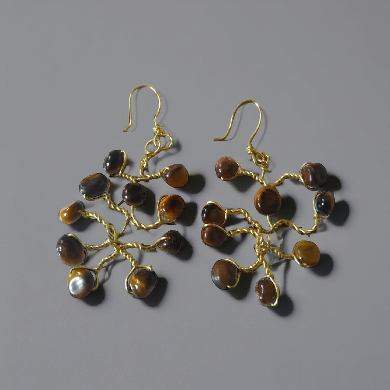 Artystyczne kolczyki handmade