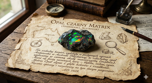 Opal Matrix na starym pergaminie 