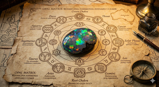 Opal Matrix na starym pergaminie 