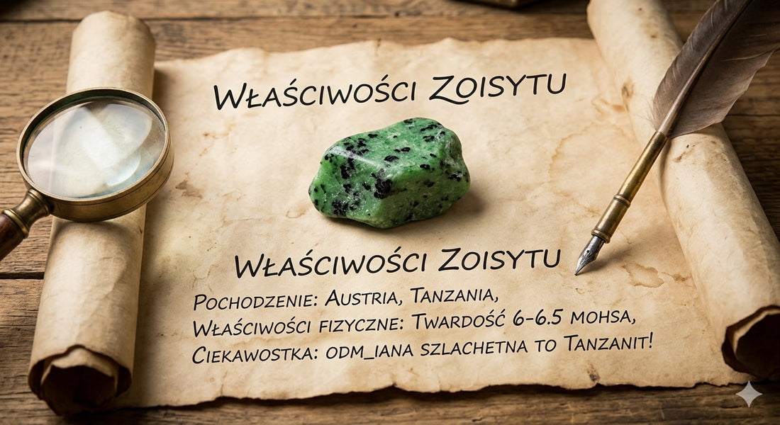 Zoisyt na starym pergaminie 