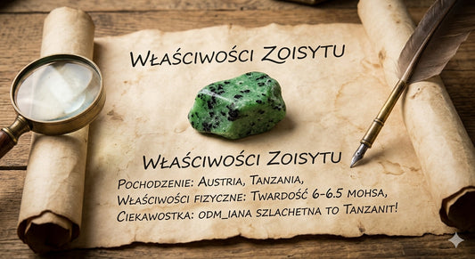Zoisyt na starym pergaminie 