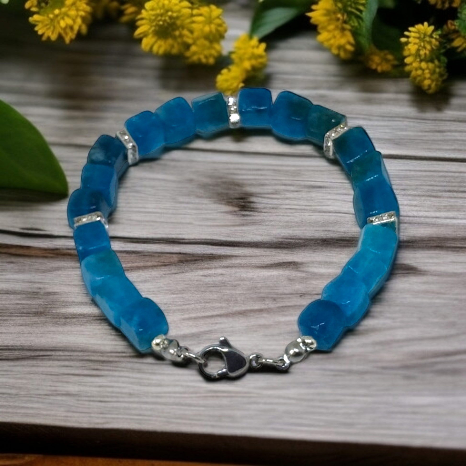 Bransoletka handmade z Apatytu 