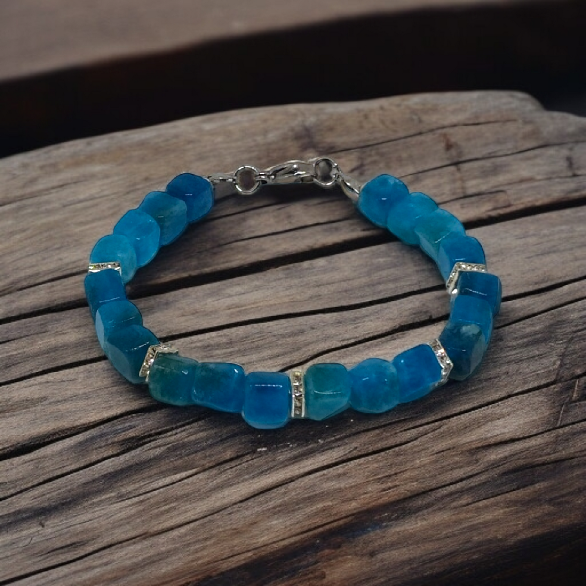 Bransoletka handmade z kamieni 