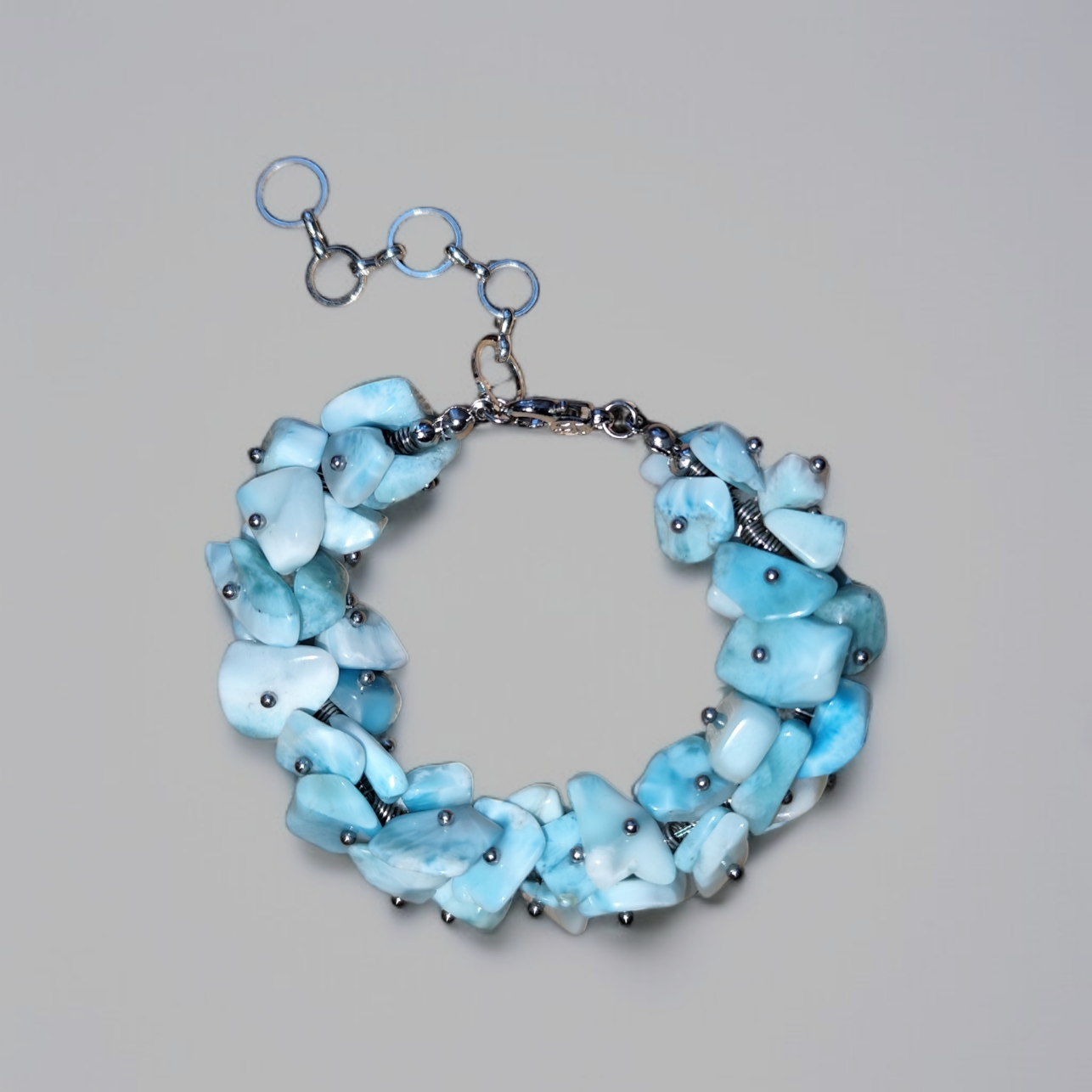 Bransoletka handmade z Larimaru 