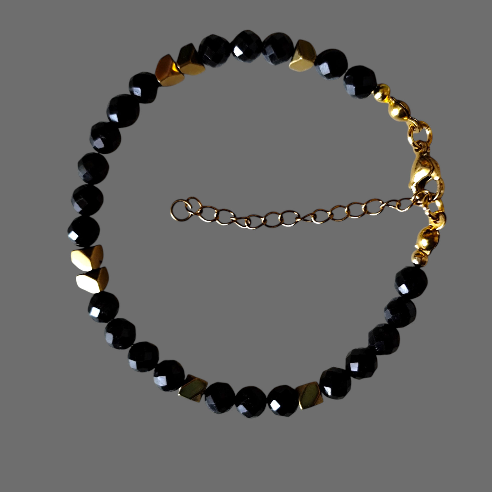 Bransoletka ochronna z Czarnego Turmalinu - Magiczny Kamyczek 